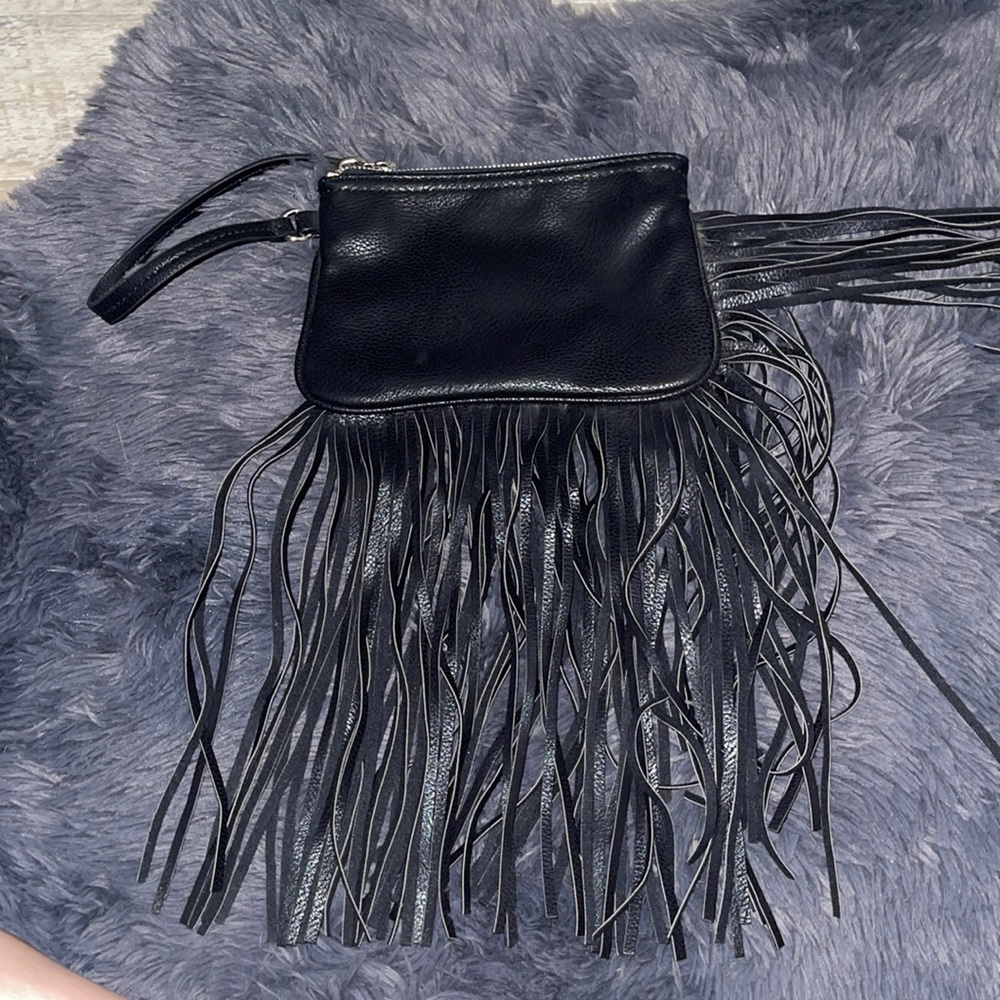 CARLOS by Carlos Santana fringe wristlet